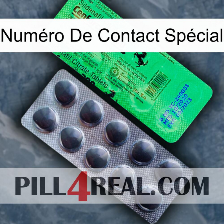 Numéro De Contact Spécial new04